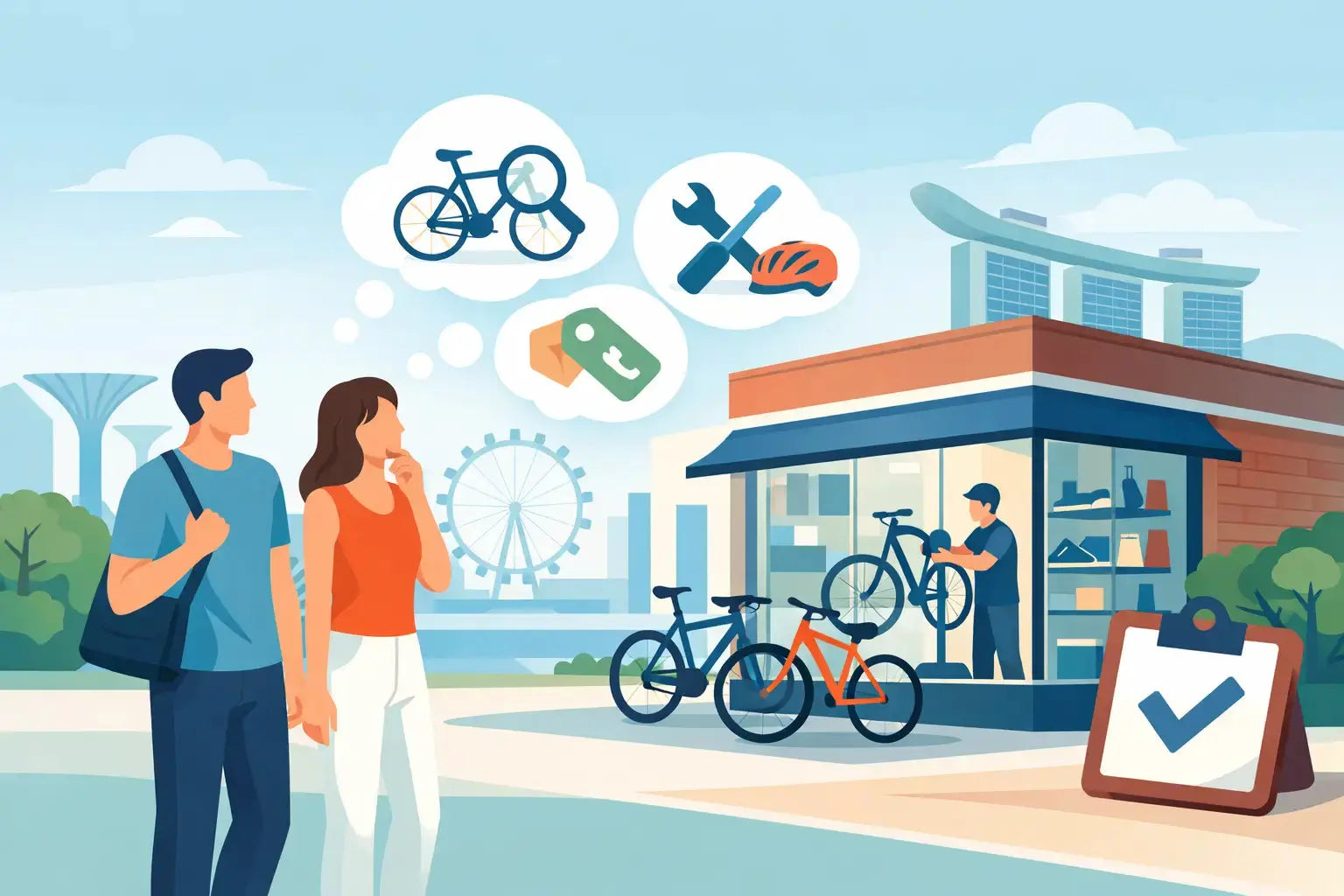 How to Choose a Bike Shop in Singapore